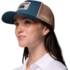 Columbia Unisex Mesh Snap Back(Everblue/Pnw Bear)