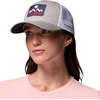 Columbia Unisex Mesh Snap Back(Flint Grey/Columbia Mountains)
