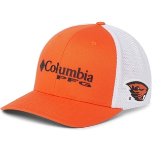 Columbia NCAA Unisex-Adult PFG Mesh Ball Cap Large/X-Large(Orange)