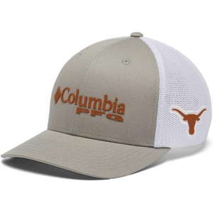 Columbia NCAA Unisex-Adult PFG Mesh Ball Cap Large/X-Large(Tex-light Grey)