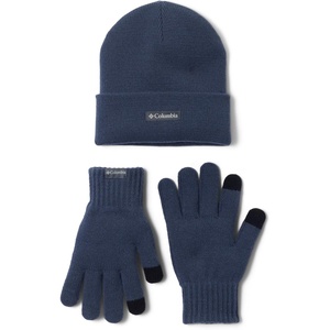 Columbia Unisex Beanie And Glove Set, Nocturnal, S/M
