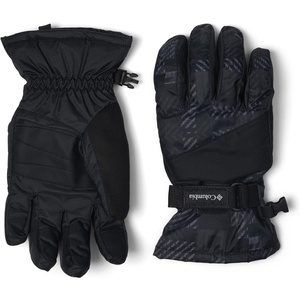 Columbia Unisex Kids Core III Printed Glove(Black Warp Plaid/Black)