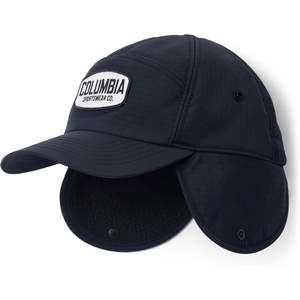 Columbia Unisex Landroamer Ear Flap Cap(Black/Working Badge)