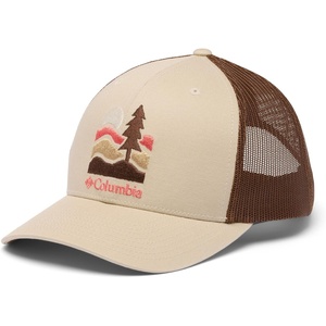 Columbia Unisex Mesh Snap Back(Ancient Fossil/Get Hiked)