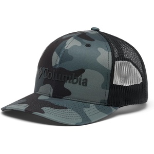 Columbia Unisex Mesh Snap Back(Black Mod Camo/Weld)