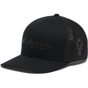 Columbia Unisex PHG Logo Mesh Ball Cap(Black)