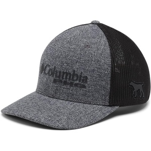 Columbia Unisex PHG Logo Mesh Ball Cap(Charcoal Heather/Dog)