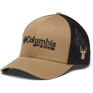 Columbia Unisex PHG Logo Mesh Ball Cap(Flax/Black)