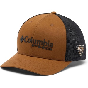 Columbia Unisex PHG Logo Mesh Ball Cap(Walnut/Black/Fossil Camo/Tri Antler)