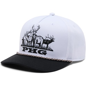 Columbia Unisex PHG Western Snapback(White/Black/Bull Herd)
