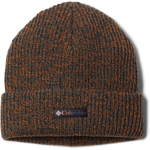 Columbia Unisex Whirlibird Watch Cap Beanie(Night Wave  Bright Orange Marled)