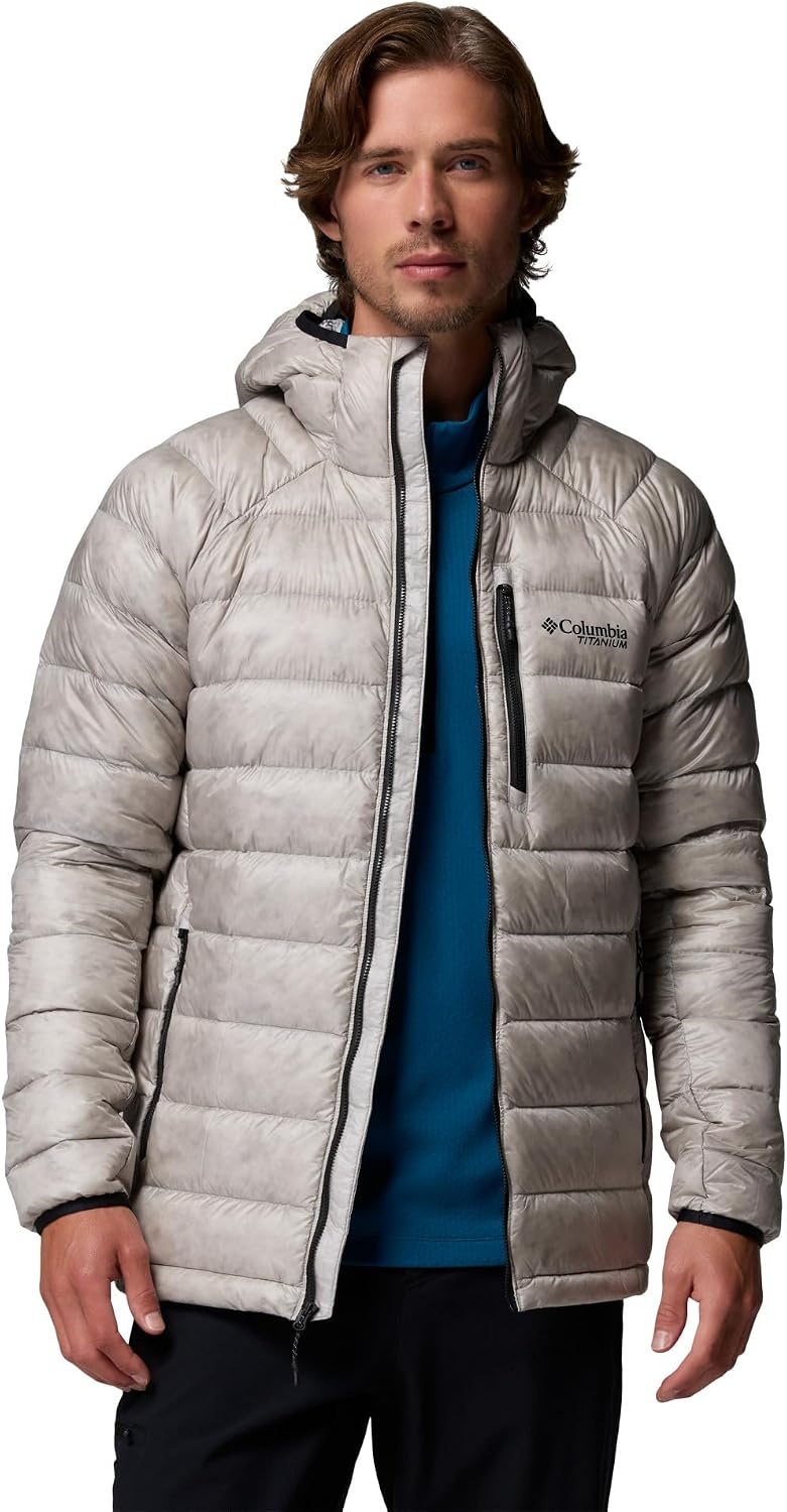 image:imageColumbia Arctic Crest Down Hooded JacketFlint Grey