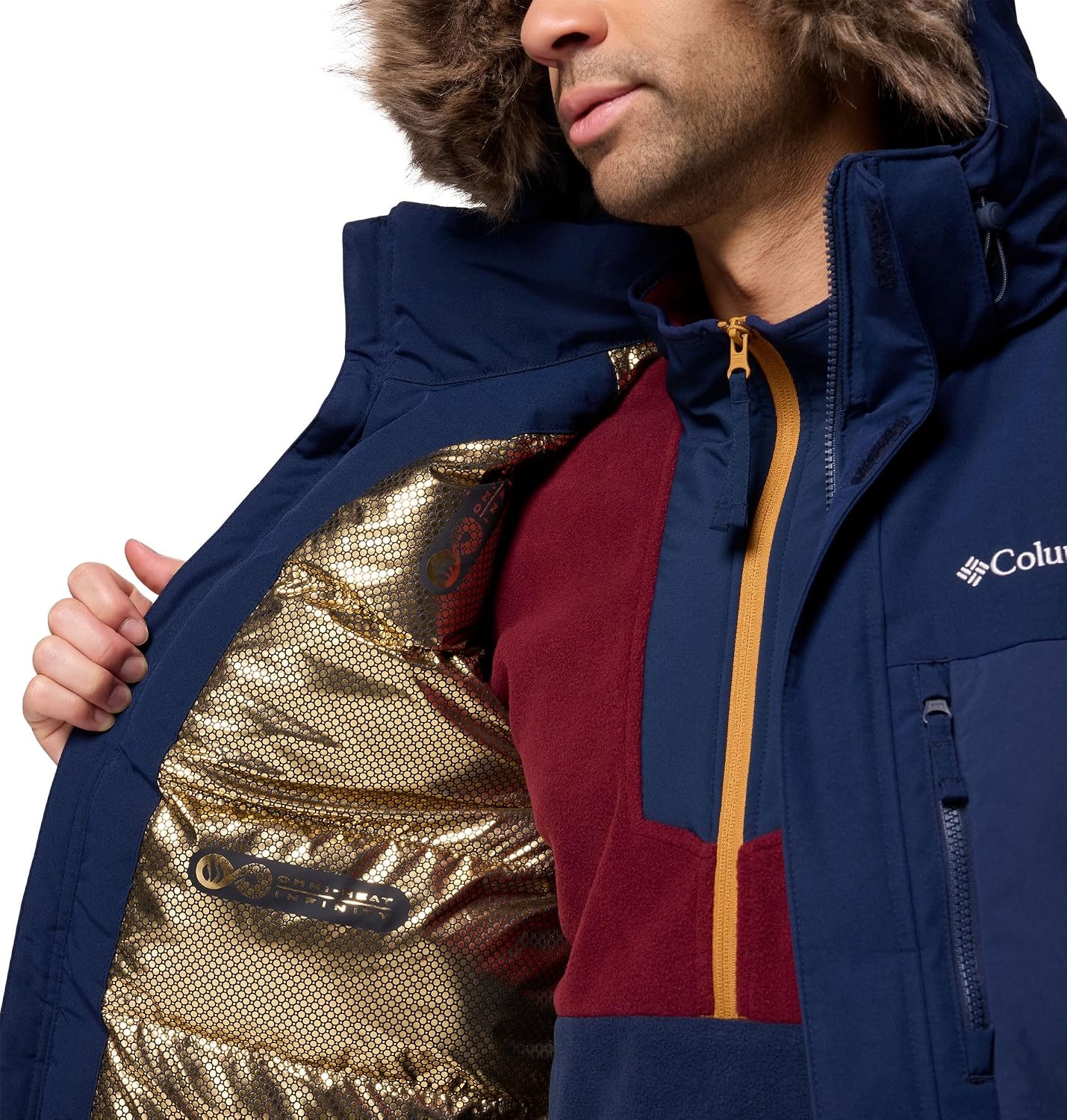image:imageColumbia Marquam Peak Fusion II ParkaCollegiate Navy