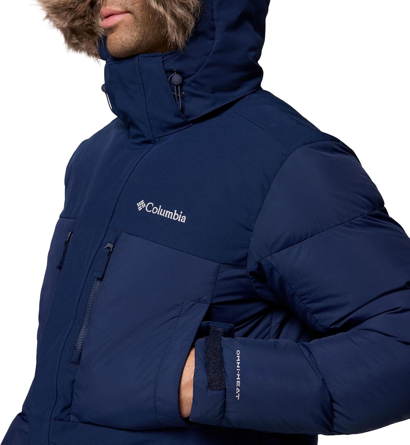 image:imageColumbia Marquam Peak Fusion II ParkaCollegiate Navy