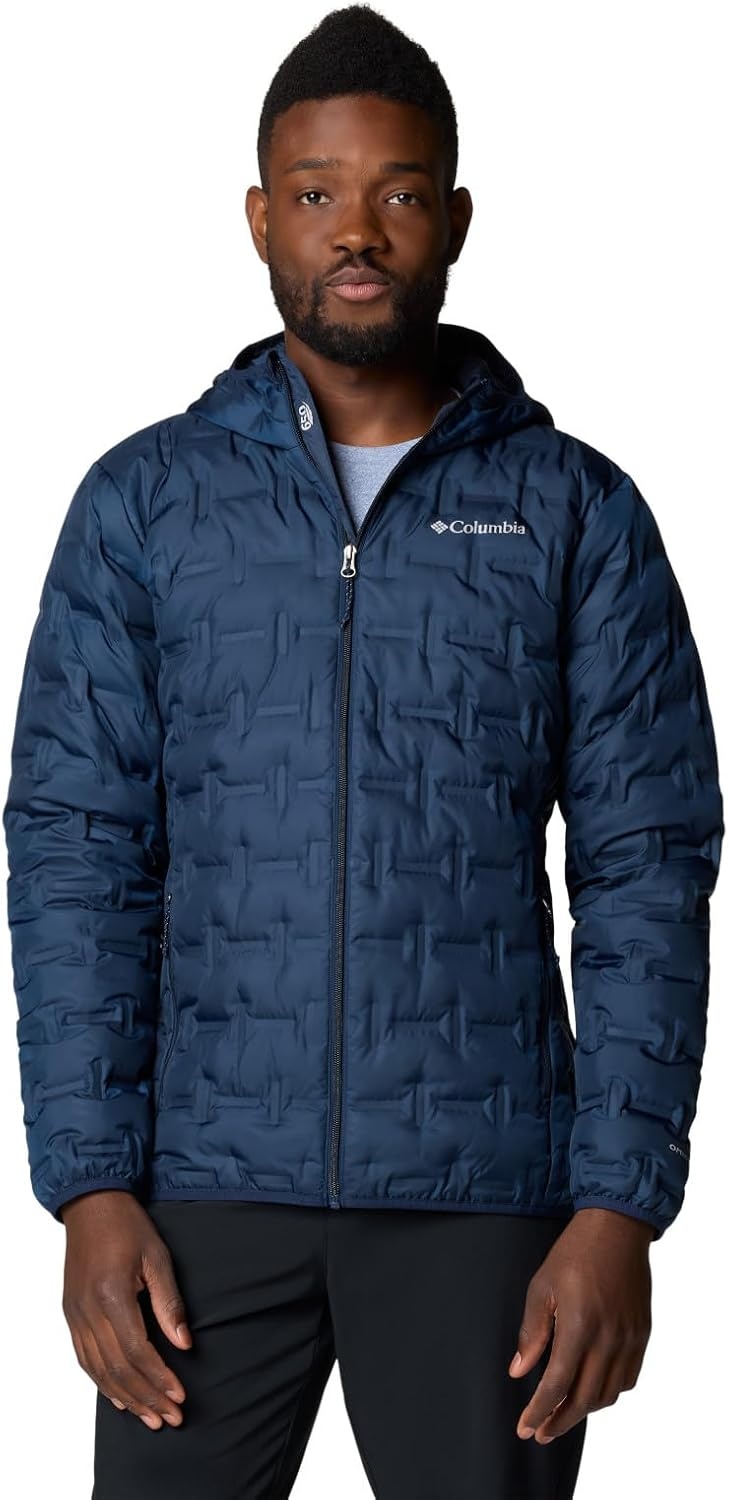 image:imageColumbia Mens Delta Ridge II Down Hooded JacketCollegiate Navy