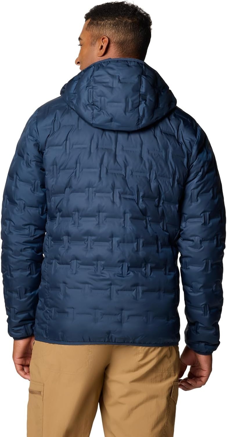 image:imageColumbia Mens Delta Ridge II Down Hooded JacketCollegiate Navy