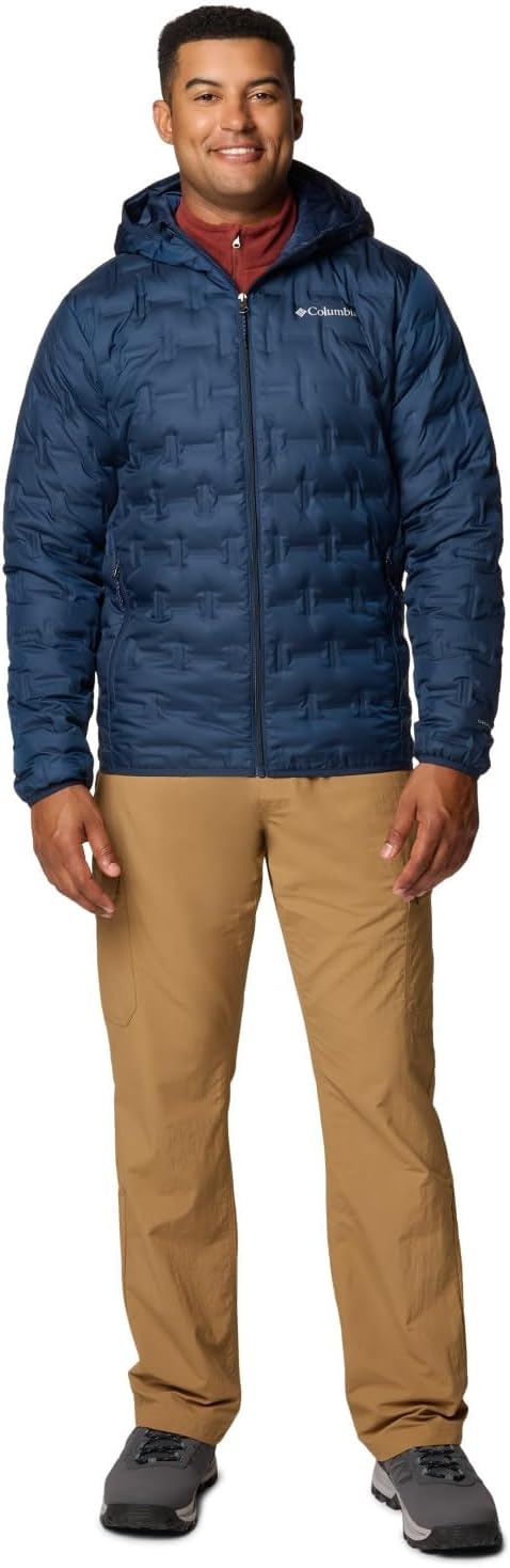 image:imageColumbia Mens Delta Ridge II Down Hooded JacketCollegiate Navy