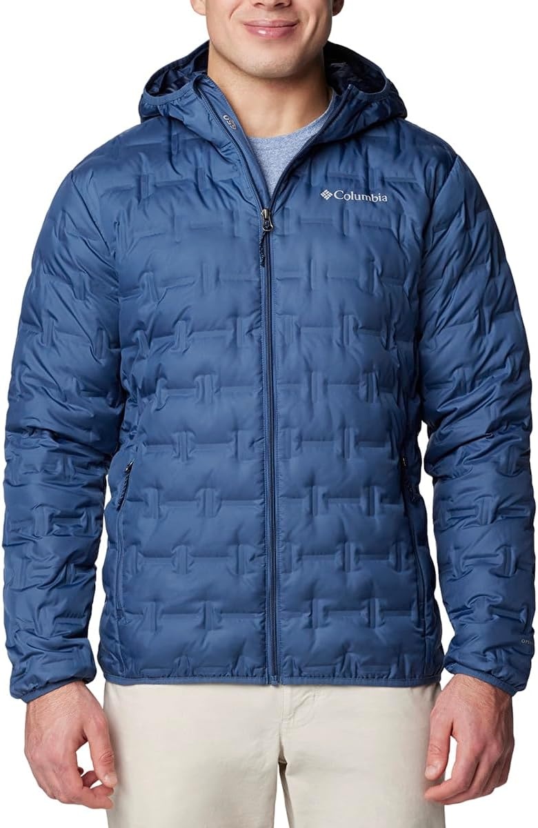 image:imageColumbia Mens Delta Ridge II Down Hooded JacketDark Mountain