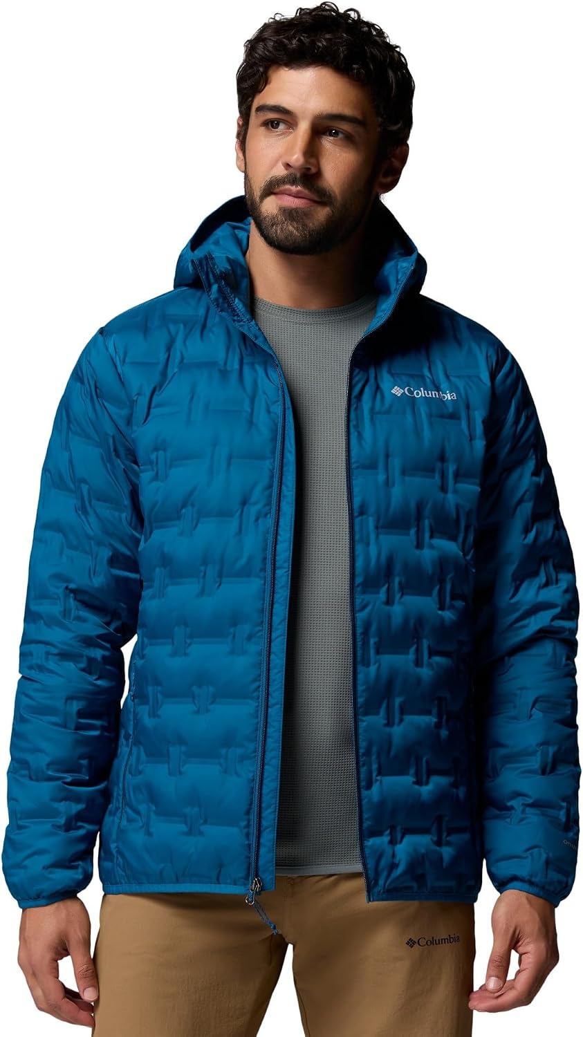 image:imageColumbia Mens Delta Ridge II Down Hooded JacketPhoenix Blue