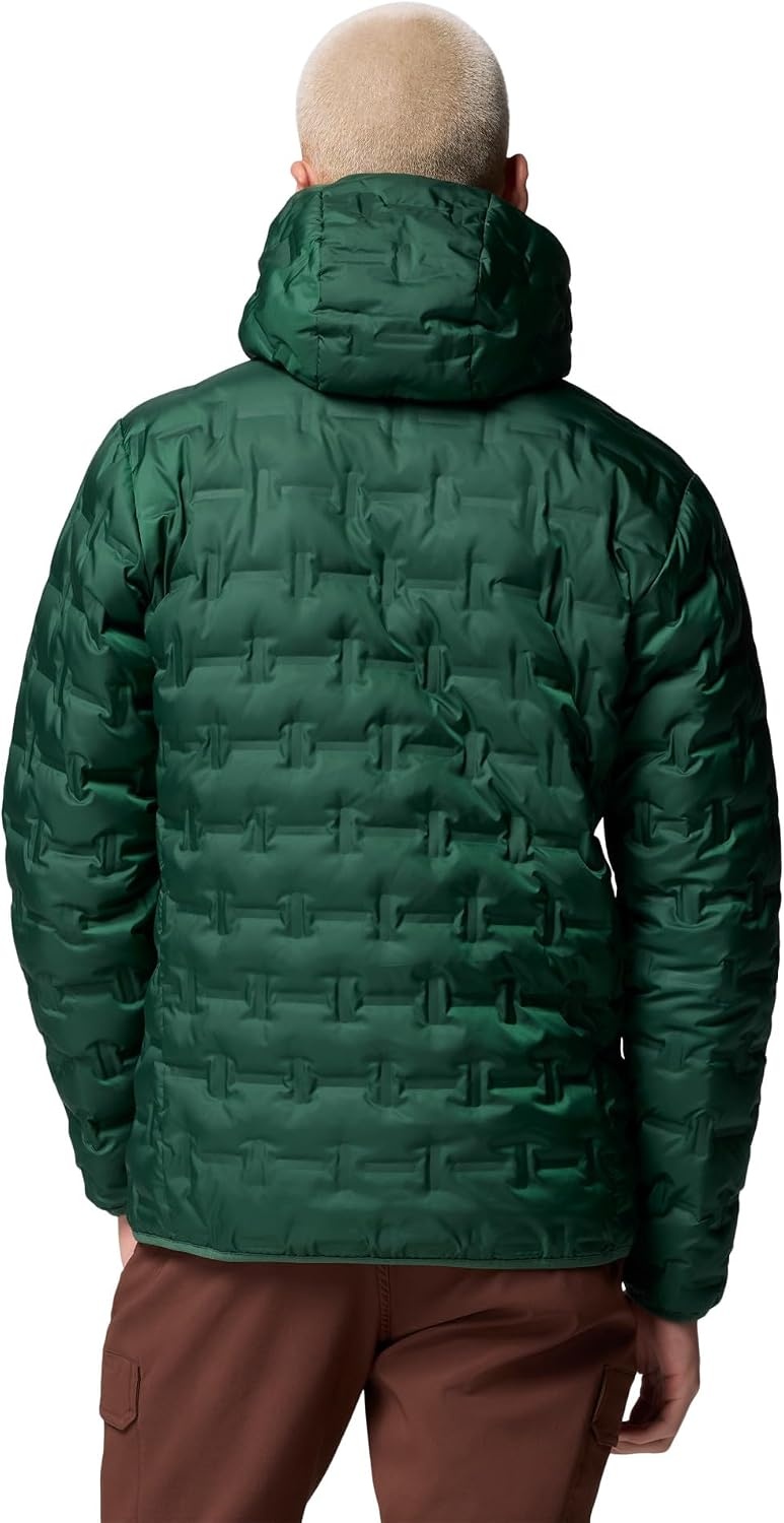 image:imageColumbia Mens Delta Ridge II Down Hooded JacketRain Forest