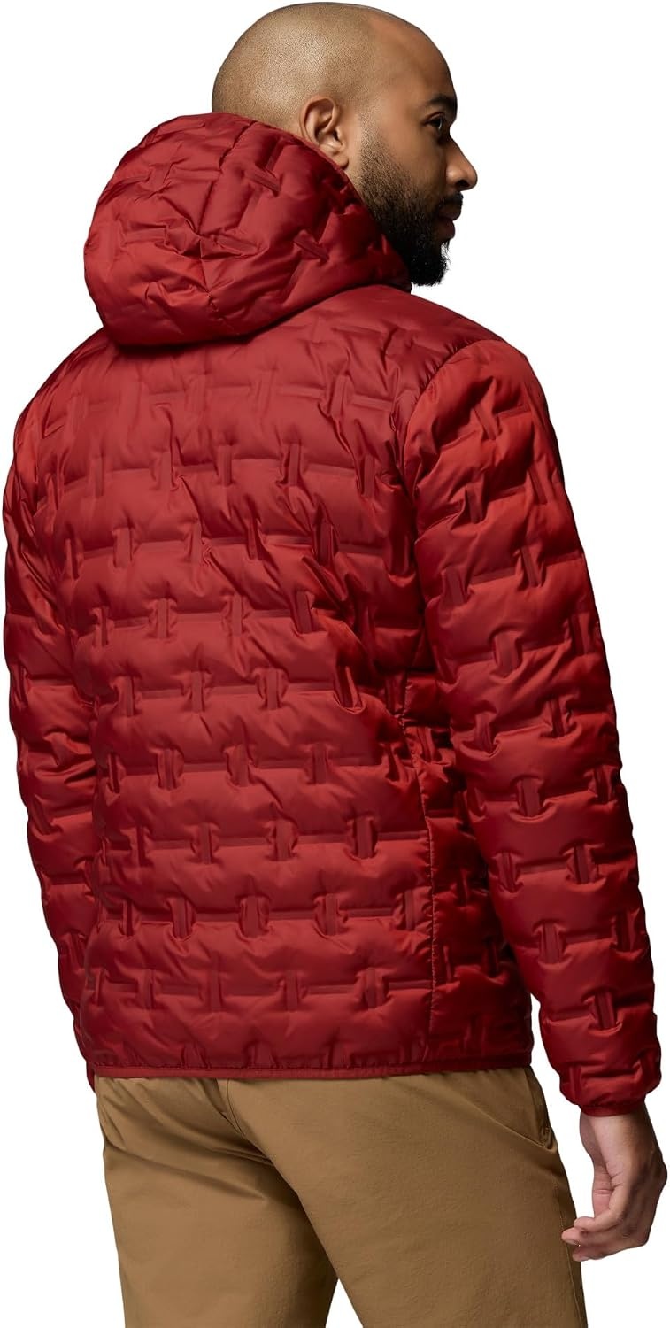 image:imageColumbia Mens Delta Ridge II Down Hooded JacketRed Oxide