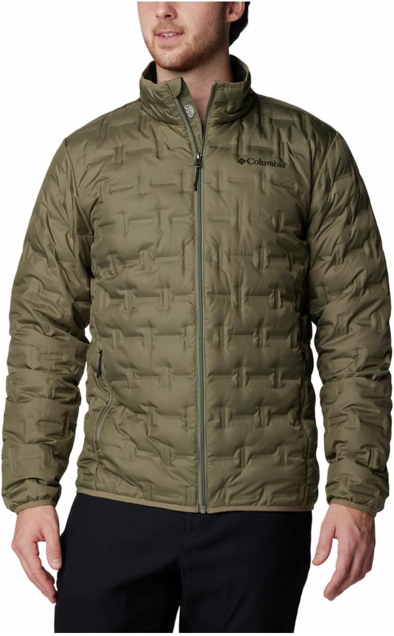 image:imageColumbia Mens Delta Ridge II Down Hooded JacketStone Green