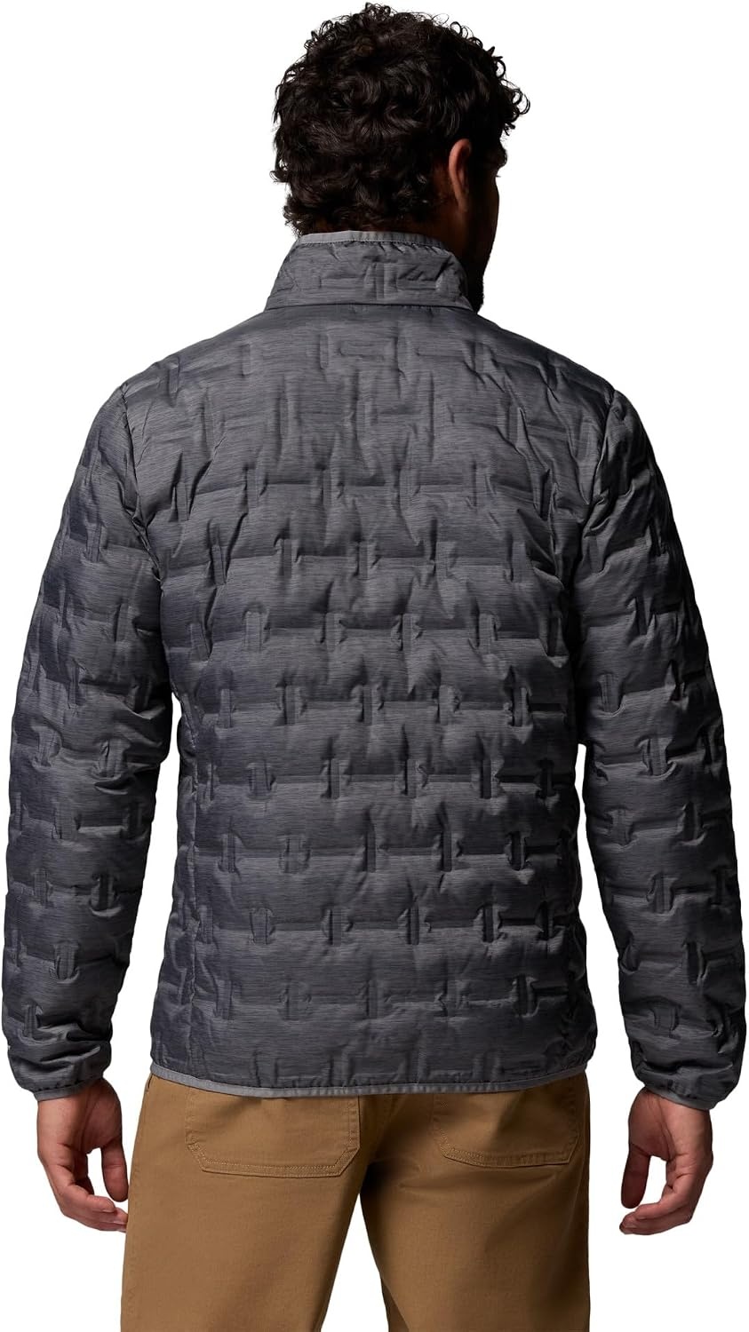 image:imageColumbia Mens Delta Ridge II Down JacketCity Grey Heather Print
