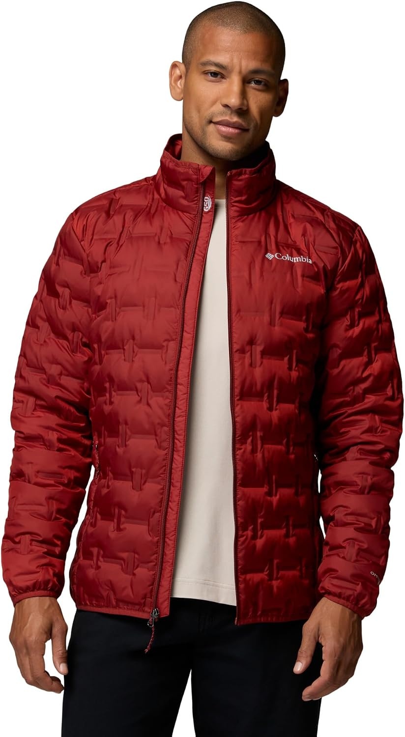 image:imageColumbia Mens Delta Ridge II Down JacketRed Oxide