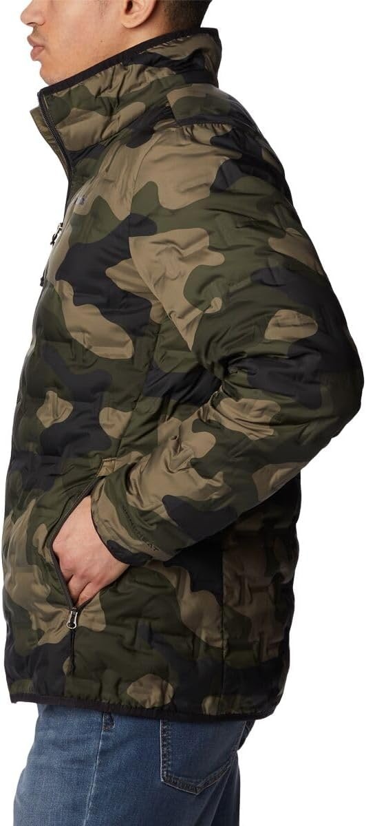 image:imageColumbia Mens Delta Ridge II Down JacketStone Green Mod Camo Print