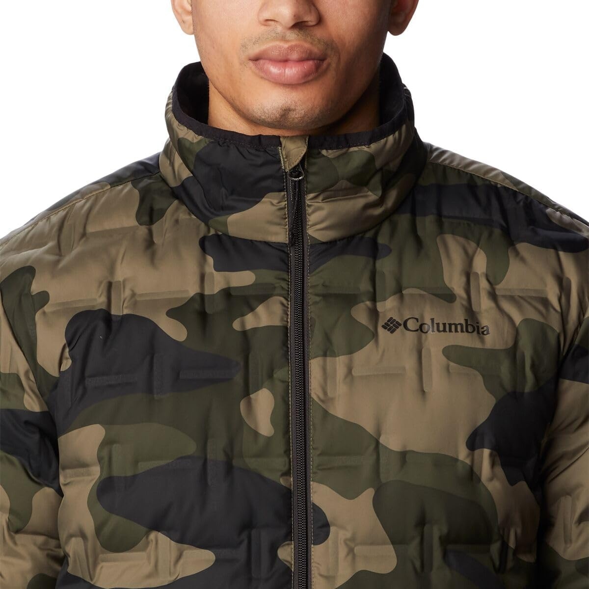 image:imageColumbia Mens Delta Ridge II Down JacketStone Green Mod Camo Print