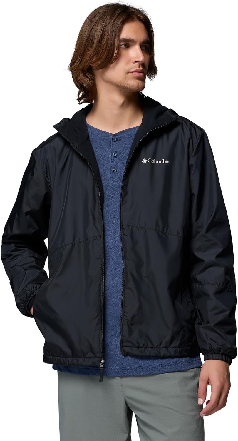 image:imageColumbia Mens Hazen Pines Lined WindbreakerBlack
