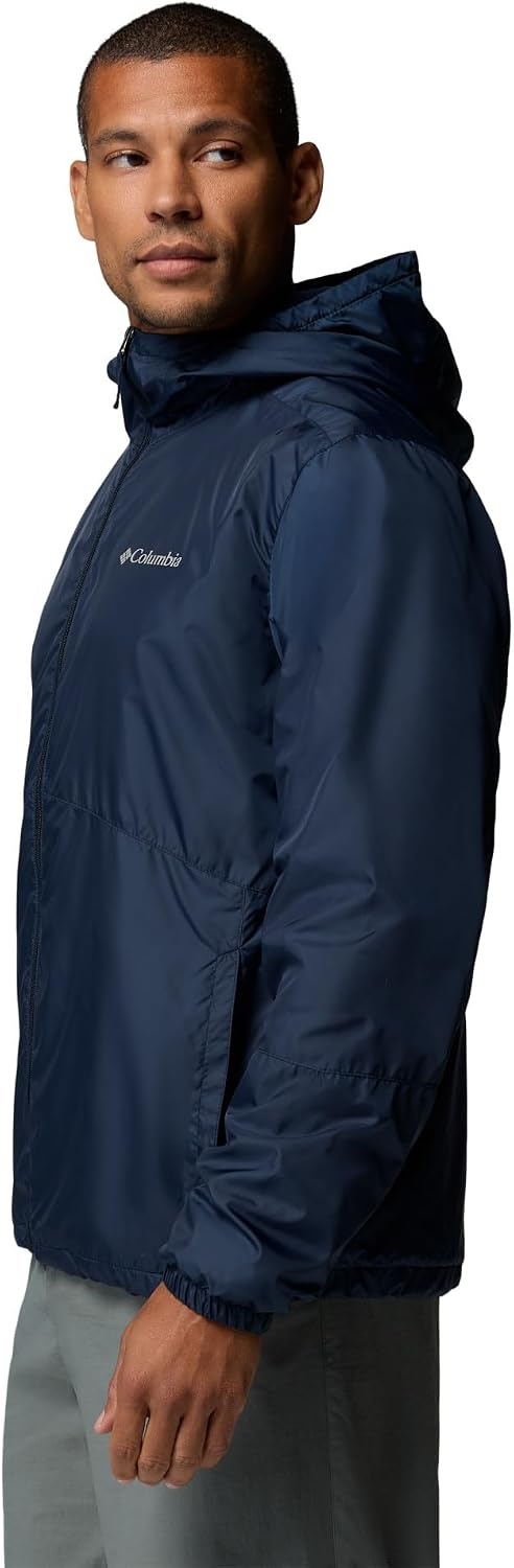 image:imageColumbia Mens Hazen Pines Lined WindbreakerCollegiate Navy