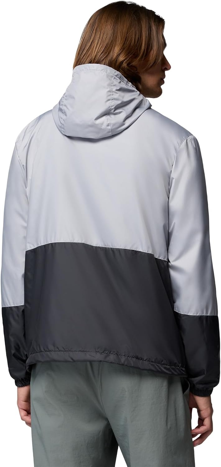 image:imageColumbia Mens Hazen Pines Lined WindbreakerColumbia GreyShark