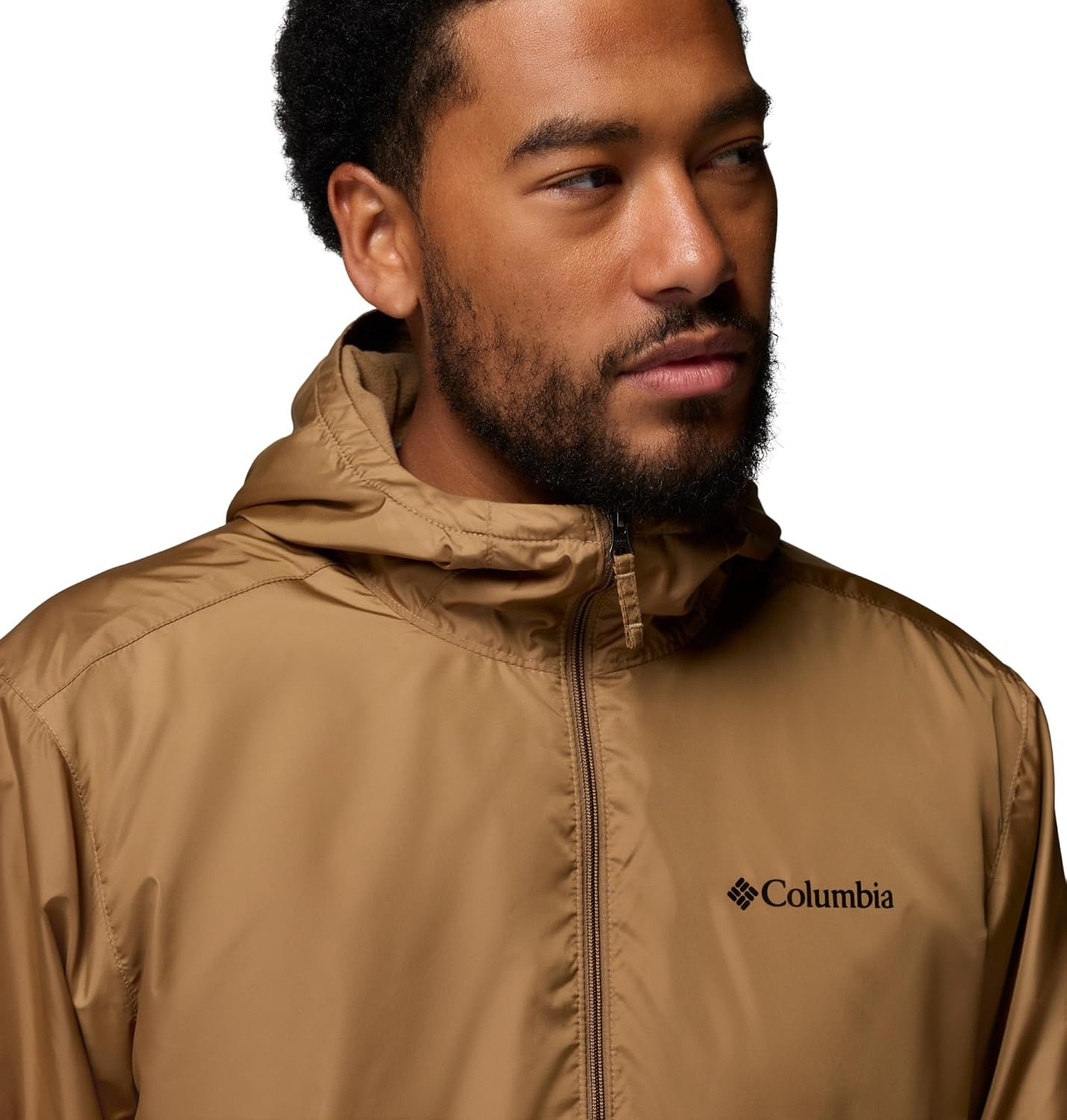 image:imageColumbia Mens Hazen Pines Lined WindbreakerDeltaBlack