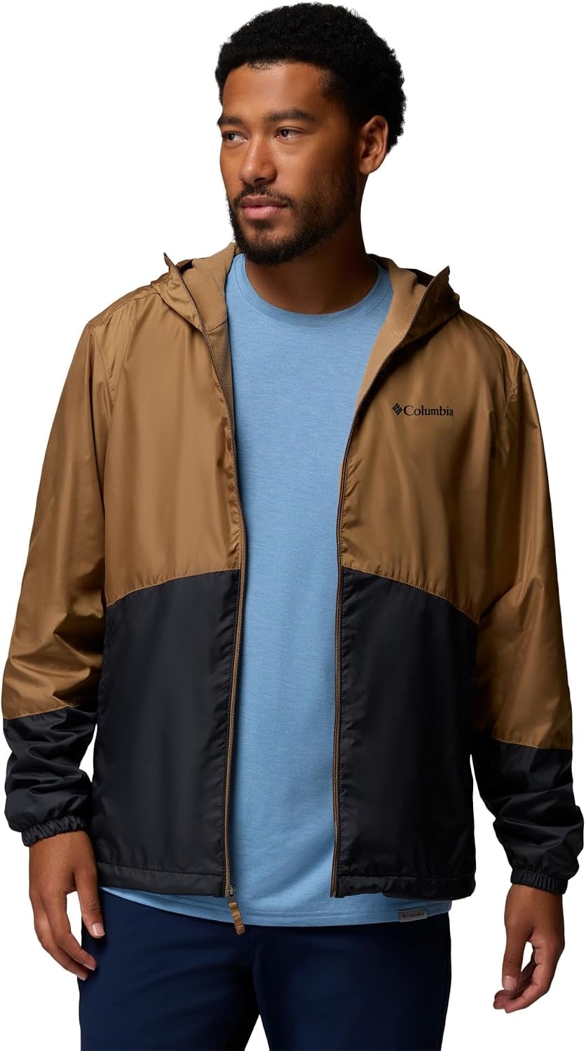image:imageColumbia Mens Hazen Pines Lined WindbreakerDeltaBlack