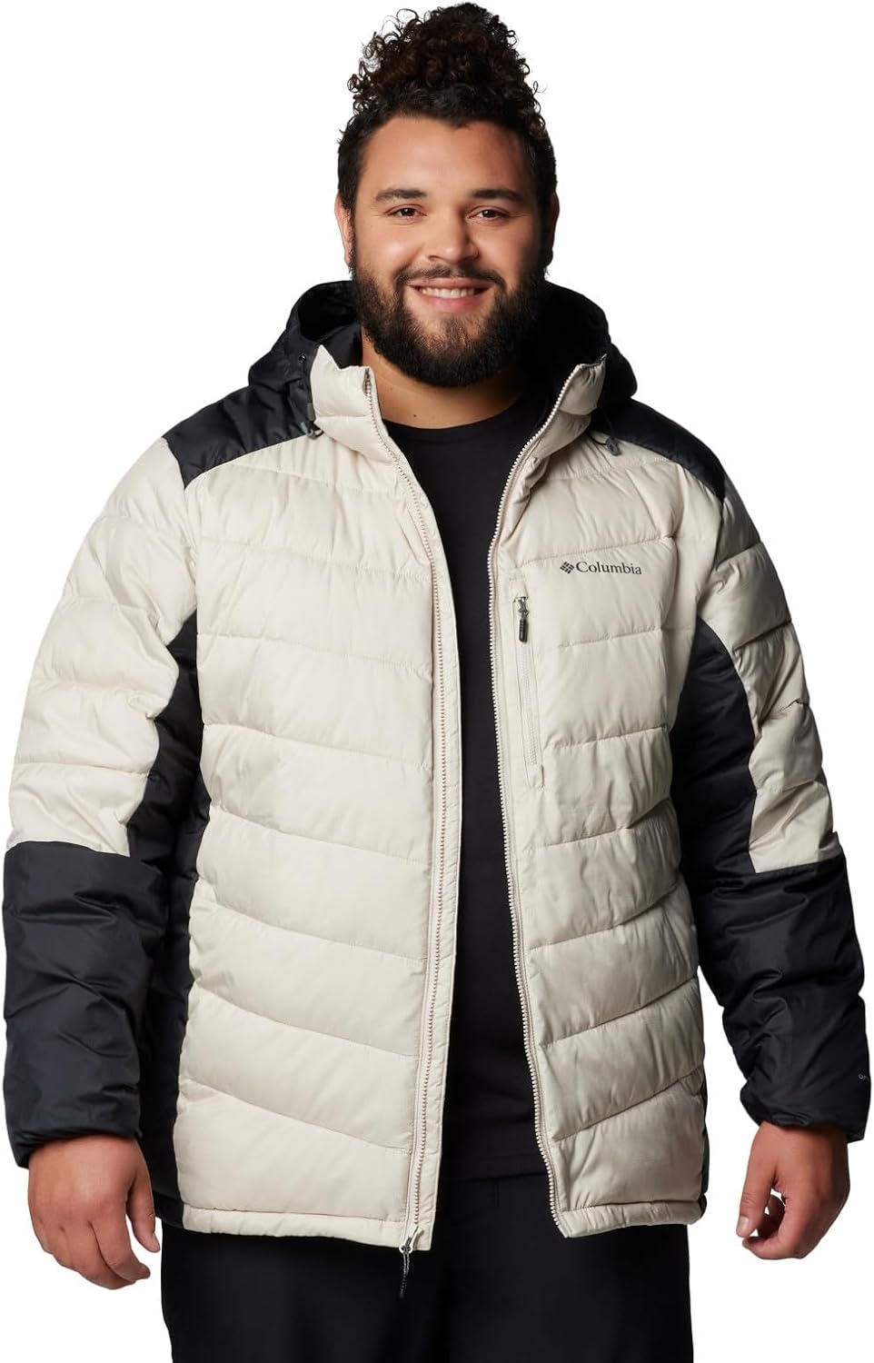 image:imageColumbia Mens Labyrinth Loop II Hooded JacketDark StoneBlack