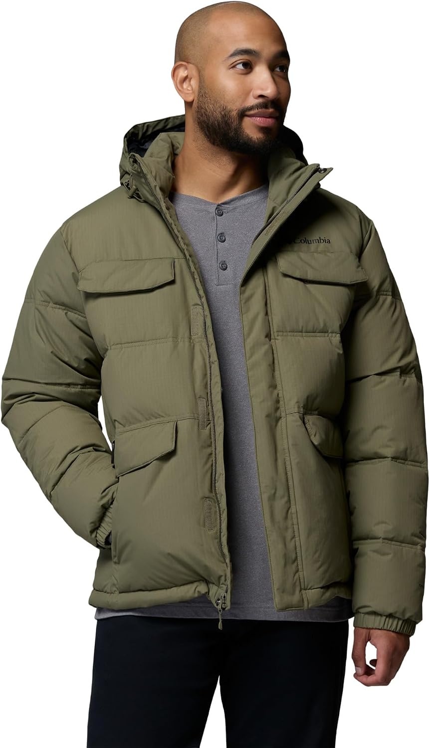 image:imageColumbia Mens Landroamer Puffer JacketStone Green