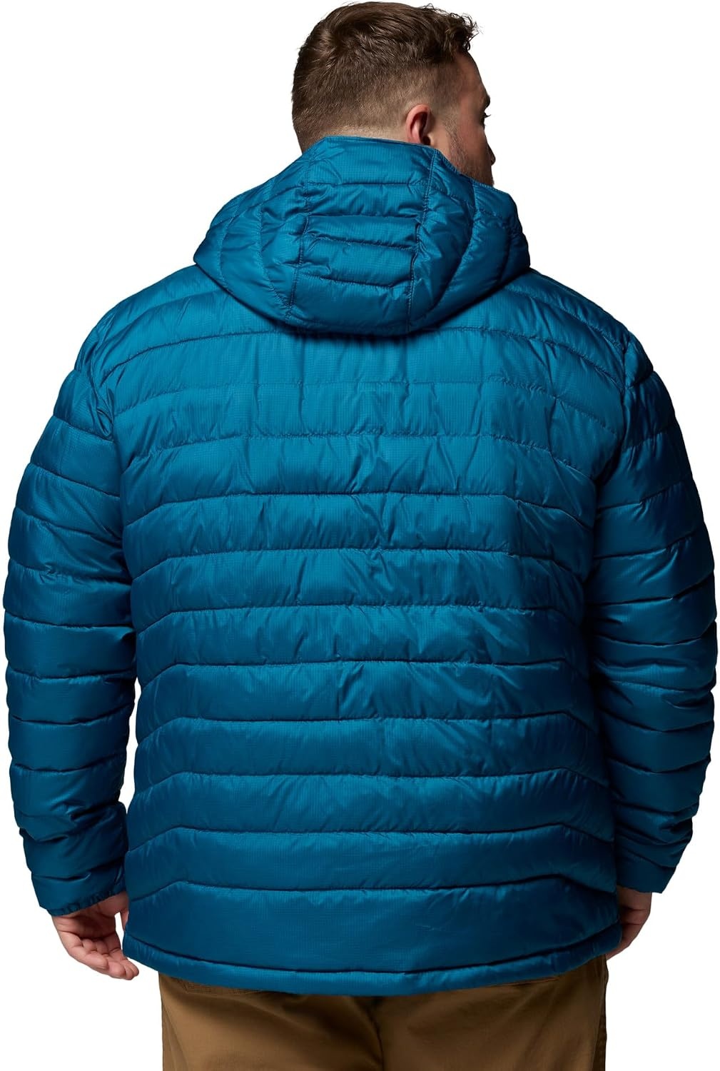 image:imageColumbia Mens Powder Lite II Hooded JacketPhoenix Blue Ripstop