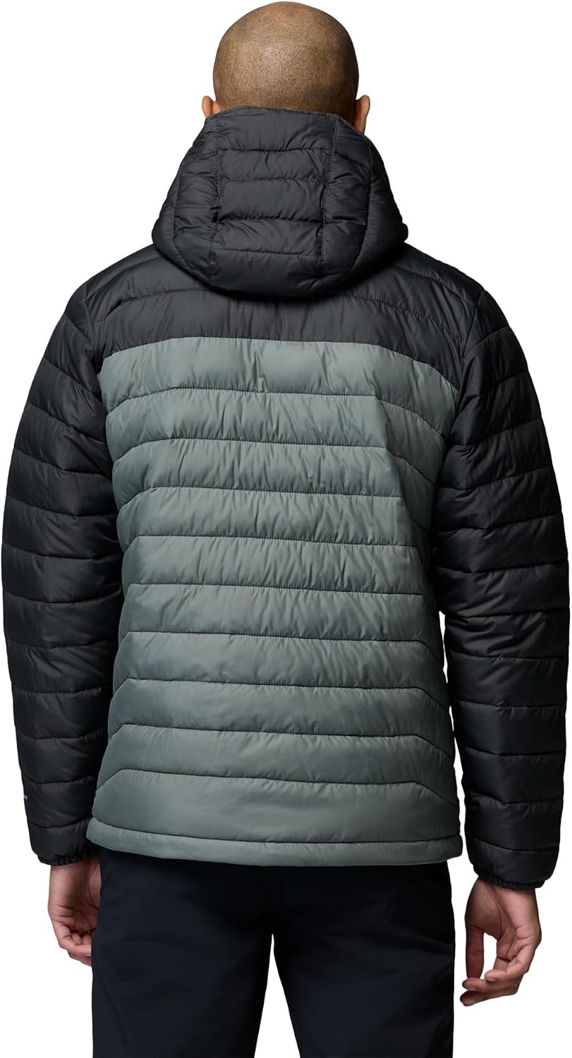 image:imageColumbia Mens Powder Lite II Hooded JacketSedona SageShark