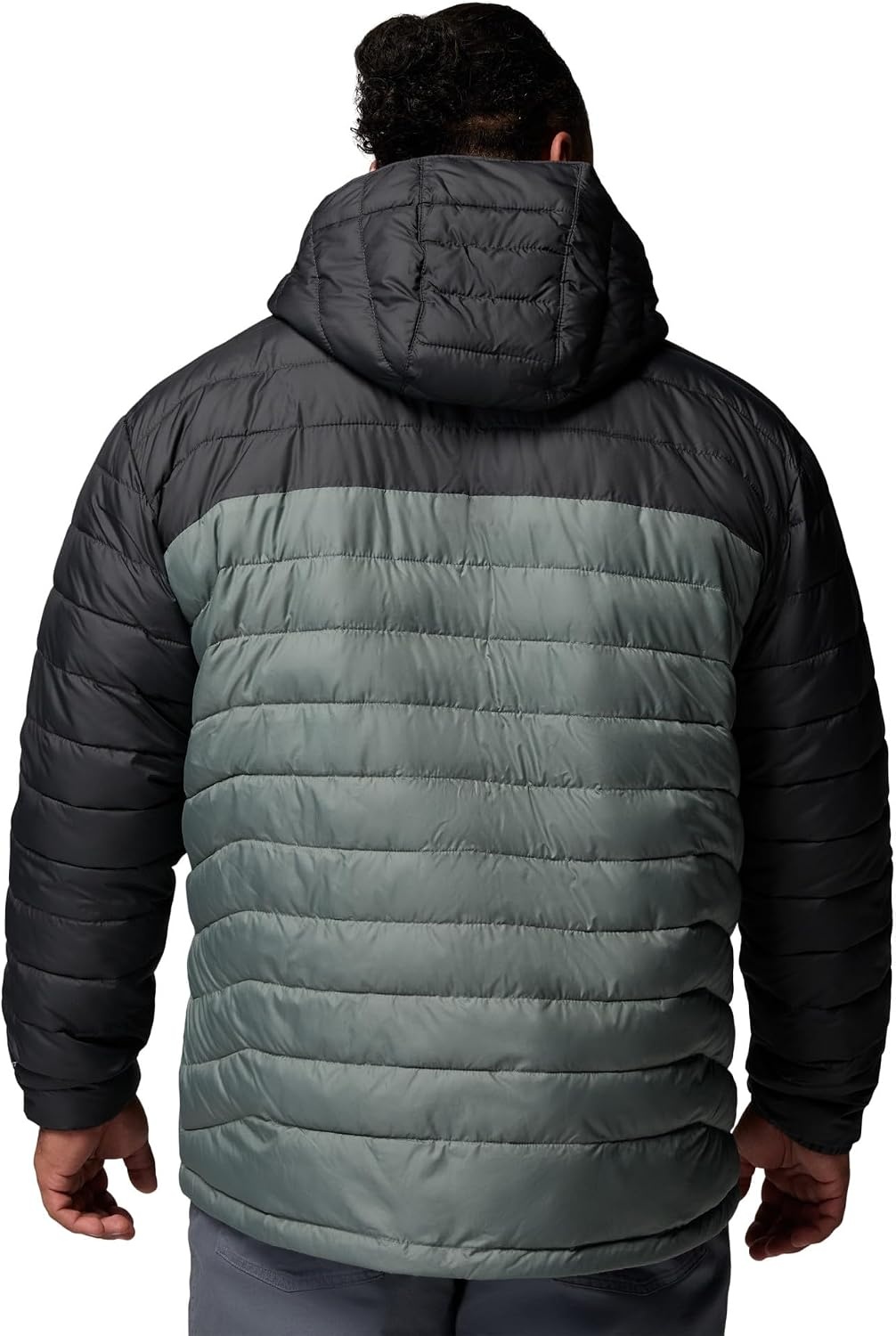 image:imageColumbia Mens Powder Lite II Hooded JacketSedona SageShark