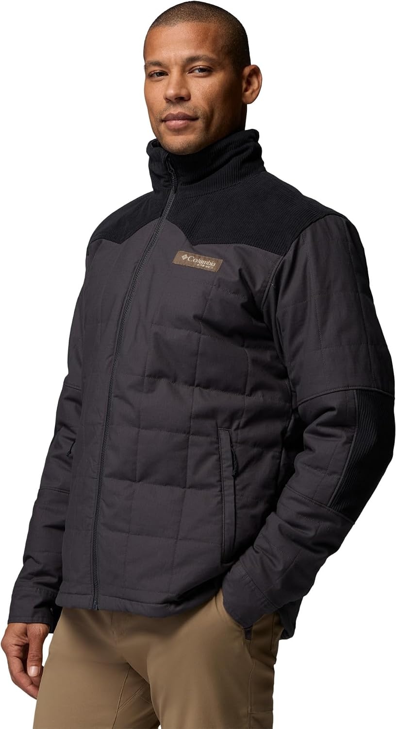 image:imageColumbia Mens Saddle Point Insulated JacketSharkBlack