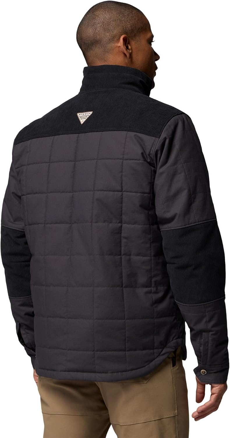 image:imageColumbia Mens Saddle Point Insulated JacketSharkBlack