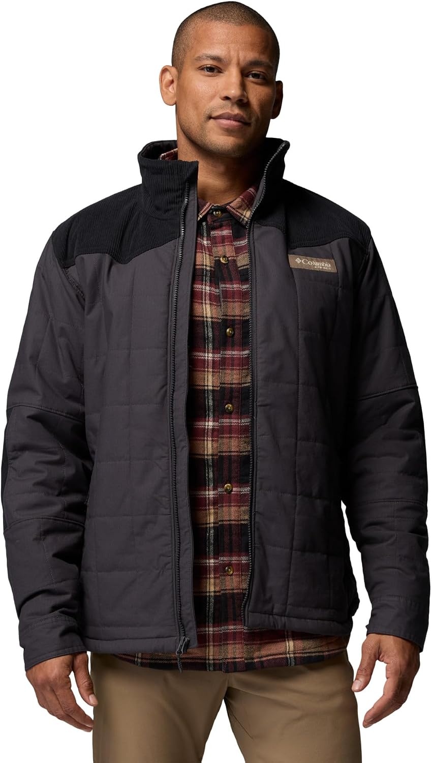 image:imageColumbia Mens Saddle Point Insulated JacketSharkBlack