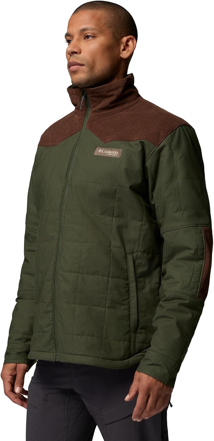 image:imageColumbia Mens Saddle Point Insulated JacketSurplus GreenTobacco