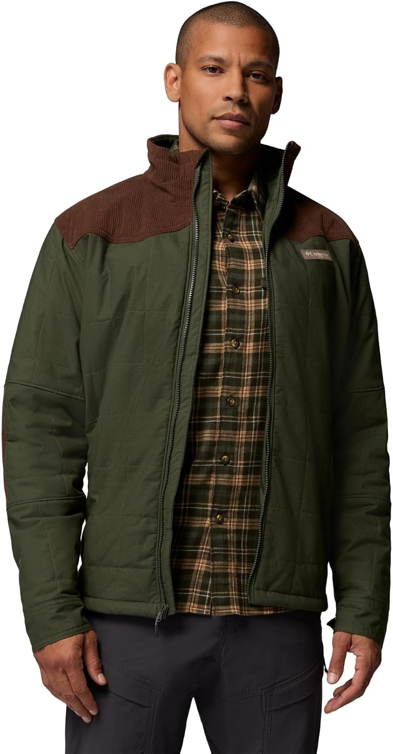 image:imageColumbia Mens Saddle Point Insulated JacketSurplus GreenTobacco