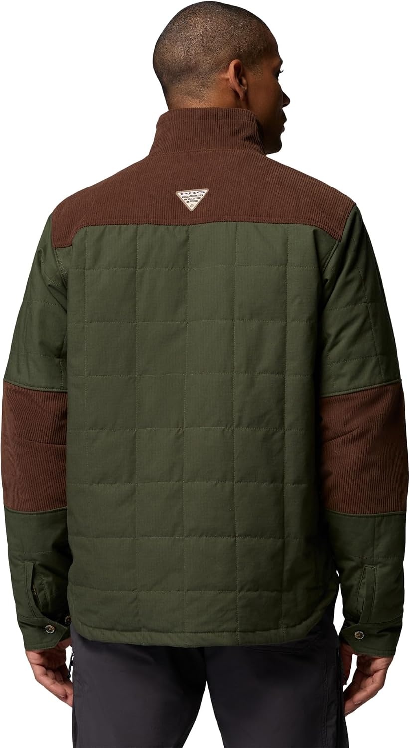 image:imageColumbia Mens Saddle Point Insulated JacketSurplus GreenTobacco