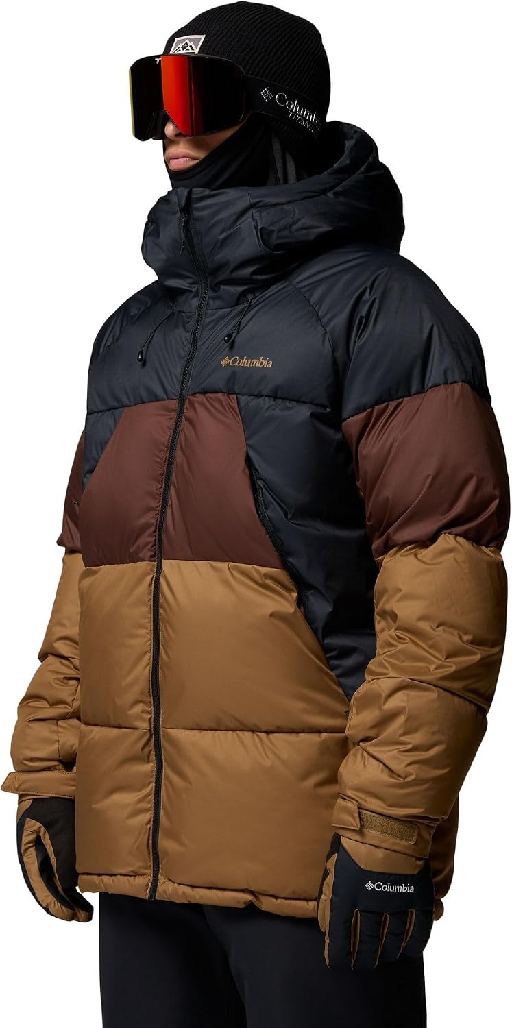 image:imageColumbia Mens Slope Style II Insulated JacketBlackTobaccoDelta