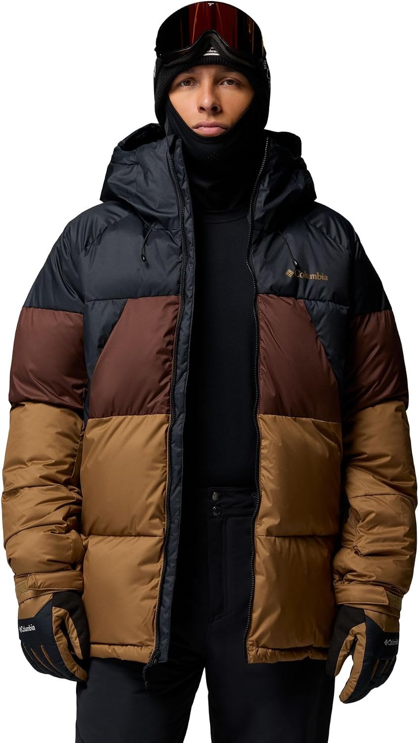 image:imageColumbia Mens Slope Style II Insulated JacketBlackTobaccoDelta