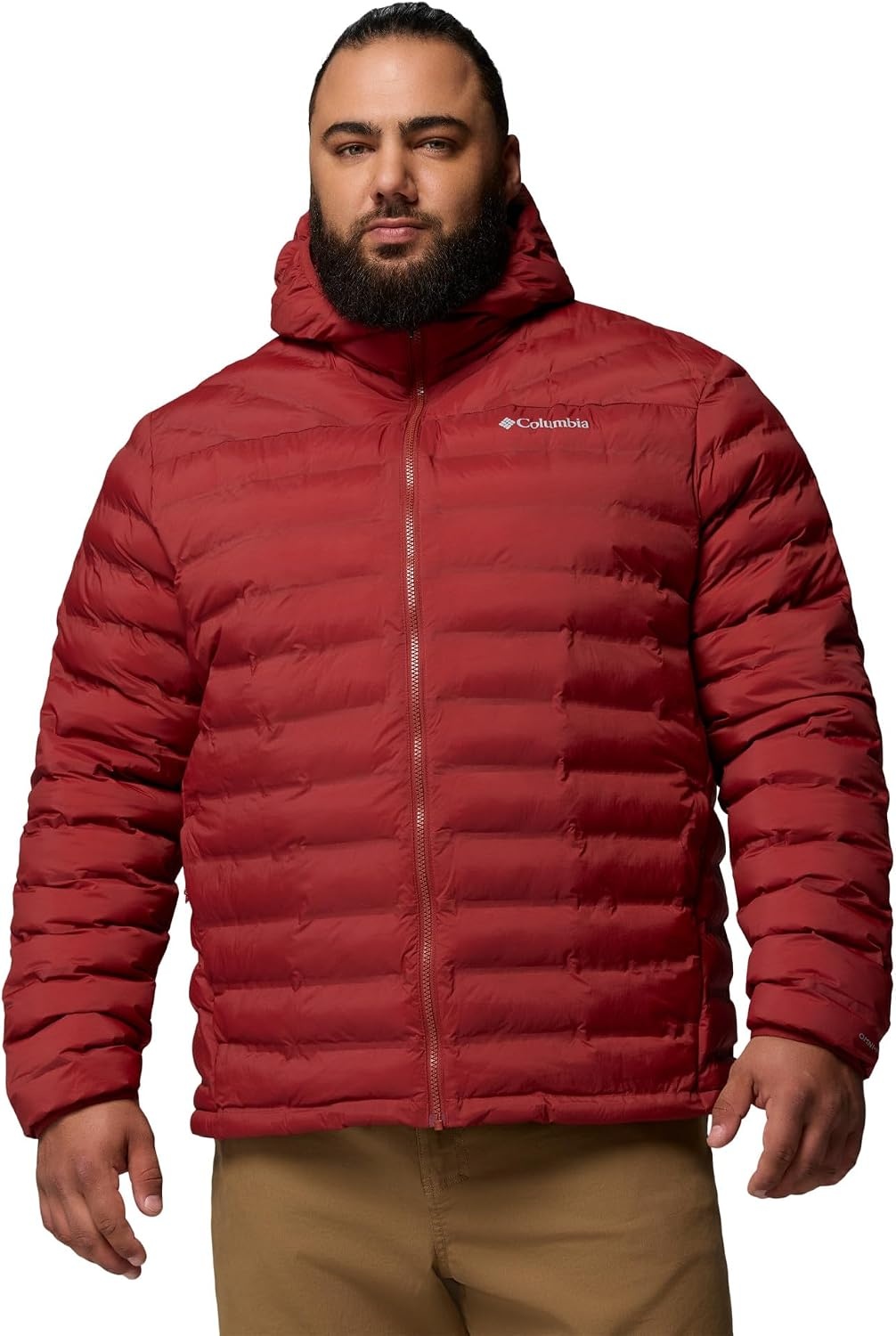 image:imageColumbia Mens Terwilliger Trail Heat Seal Hooded JacketRed Oxide