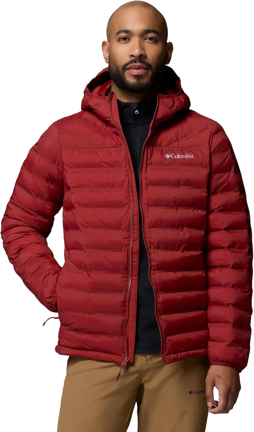 image:imageColumbia Mens Terwilliger Trail Heat Seal Hooded JacketRed Oxide